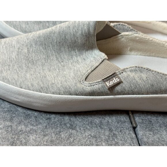 Keds Kickback WF66677 Womens US 8.5 Sneakers Gray Canvas Slip On Casual Shoes - Picture 6 of 7